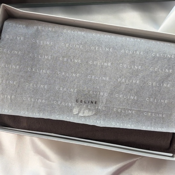 Celine Brown Leather Wallet Full Inclusion LIKE NEW - Picture 13 of 15